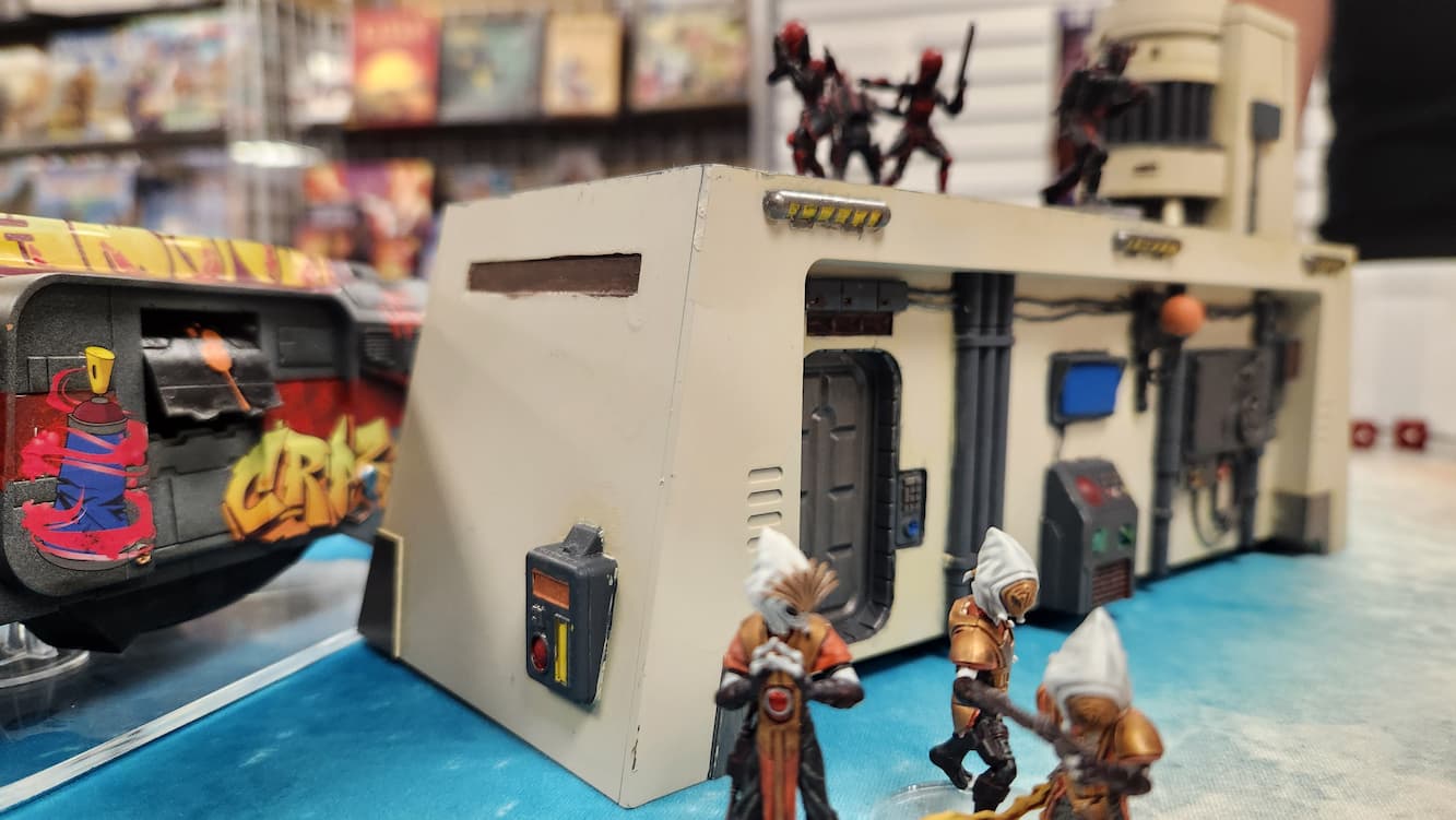 Graffiti Bus healing units